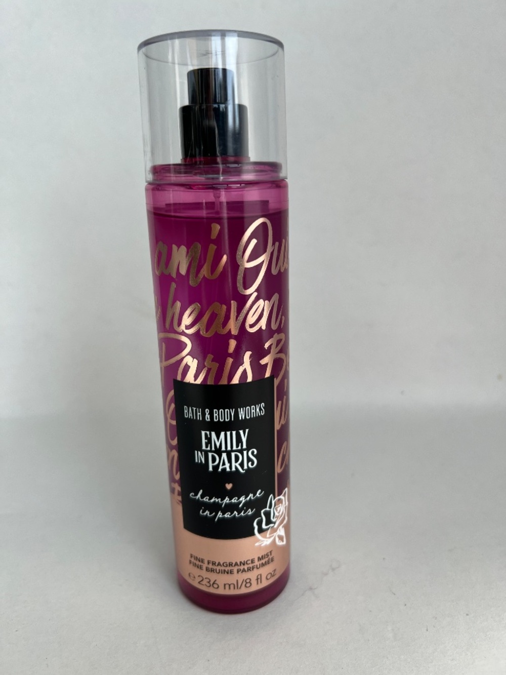 Emily in Paris Bath & Body Works 8 fl ozs Fine Fragrance Mist Champagne Spray